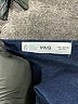 MNG Solid Blue Casual Dress Size 4 - photo 7