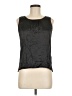 Carlisle 100% Silk Black Sleeveless Silk Top Size M - photo 1