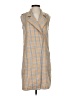 Potter's Pot Tan Sleeveless Blouse Size S - photo 1
