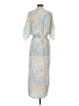 Lezat 100% Polyester Blue Casual Dress Size XS - photo 2