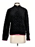 David Brooks Argyle Black Faux Fur Jacket Size S - photo 1