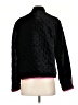 David Brooks Argyle Black Faux Fur Jacket Size S - photo 2