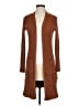 Cyrus Solid Brown Cardigan Size S - photo 1