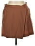 Theory 100% Wool Solid Brown Wool Skirt Size 2 - photo 1