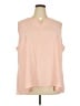 Calvin Klein 100% Polyester Pink Sleeveless Blouse Size 3X - photo 1