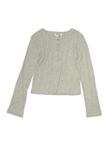 Steve Madden Long Sleeve Henley (view 1)