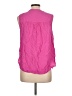 Torrid 100% Rayon Pink Sleeveless Button-Down Shirt Size Lg Plus (0) - photo 2