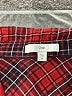 Gap 100% Cotton Plaid Red Long Sleeve Button-Down Shirt Size M - photo 7