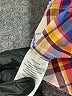 Talbots 100% Cotton Plaid Orange Long Sleeve Button-Down Shirt Size XL - photo 8