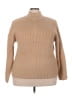 Unbranded 100% Polyester Tan Turtleneck Sweater Size 2X - photo 1