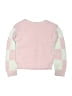 Design History Checkered-gingham Pink Pullover Sweater Size 5 - photo 2