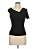 Shein Black Short Sleeve Top Size L - photo 1