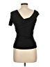 Shein Black Short Sleeve Top Size L - photo 2