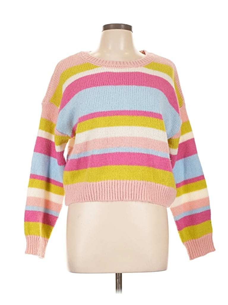 Pre-owned No Boundaries Pullover Sweater In Pink