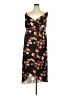 City Chic 100% Polyester Floral Black Cocktail Dress Size 18 (M) - photo 1