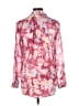 Pilcro 100% Modal Floral Pink Long Sleeve Blouse Size XS - photo 2