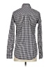 J.Crew 100% Cotton Houndstooth Gray Long Sleeve Button-Down Shirt Size 0 - photo 2