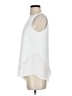 Nic + Zoe 100% Polyester White Sleeveless Blouse Size S - photo 5