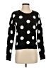 BCBGeneration Polka Dots Black Pullover Sweater Size XS - photo 1