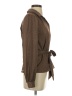 Toccin Brown Long Sleeve Blouse Size 4 - photo 4