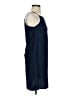 MNG Solid Blue Casual Dress Size 4 - photo 4