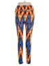 Lularoe Print Blue Orange Casual Pants Size 1X (Tall & Curvy) - photo 2