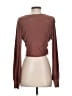 21 Saints Brown Long Sleeve Blouse Size XXS (estimated) - photo 2