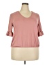 TMG New York Pink 3/4 Sleeve Top Size 3X - photo 1