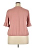 TMG New York Pink 3/4 Sleeve Top Size 3X - photo 2