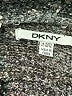 DKNY 100% Polyester Tweed Black Pullover Sweater Size 10 - 12 - photo 3