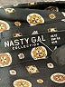 Nasty Gal Inc. 100% Polyester Black Kimono Size 8 - photo 7