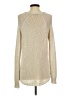 360 Sweater Solid Ivory Tan Pullover Sweater Size S - photo 2
