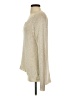 360 Sweater Solid Ivory Tan Pullover Sweater Size S - photo 5