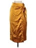 Current Air 100% Polyester Gold Casual Skirt Size XS - photo 1