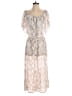 Elan 100% Rayon Silver Gray Jumpsuit Size M - photo 1