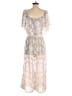 Elan 100% Rayon Silver Gray Jumpsuit Size M - photo 2