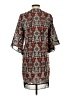 BCBGMAXAZRIA 100% Polyester Paisley Gray Casual Dress Size S - photo 2