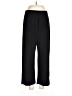 DKNY Solid Black Dress Pants Size L - photo 1