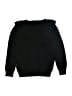 Three Bows Solid Black Pullover Sweater Size 10 - photo 2