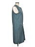 Indygena Solid Teal Casual Dress Size M - photo 4