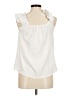 Unbranded Ivory Sleeveless Blouse Size M - photo 2