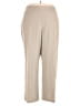 Roz & Ali Solid Tan Casual Pants Size 24 waist - photo 1