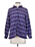 L.L.Bean 100% Cotton Plaid Purple Jacket Size S - photo 1