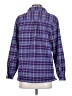 L.L.Bean 100% Cotton Plaid Purple Jacket Size S - photo 2