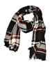 Unbranded Plaid Burgundy Red Scarf One size - photo 1