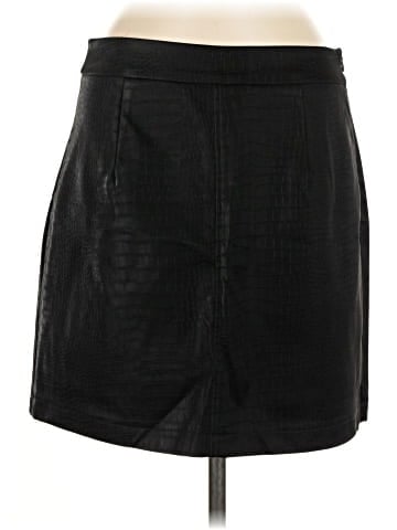 French Connection Faux Leather Skirt (view 1)