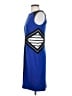 Ivanka Trump Graphic Blue Cocktail Dress Size 4 - photo 5