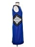 Ivanka Trump Graphic Blue Cocktail Dress Size 4 - photo 4