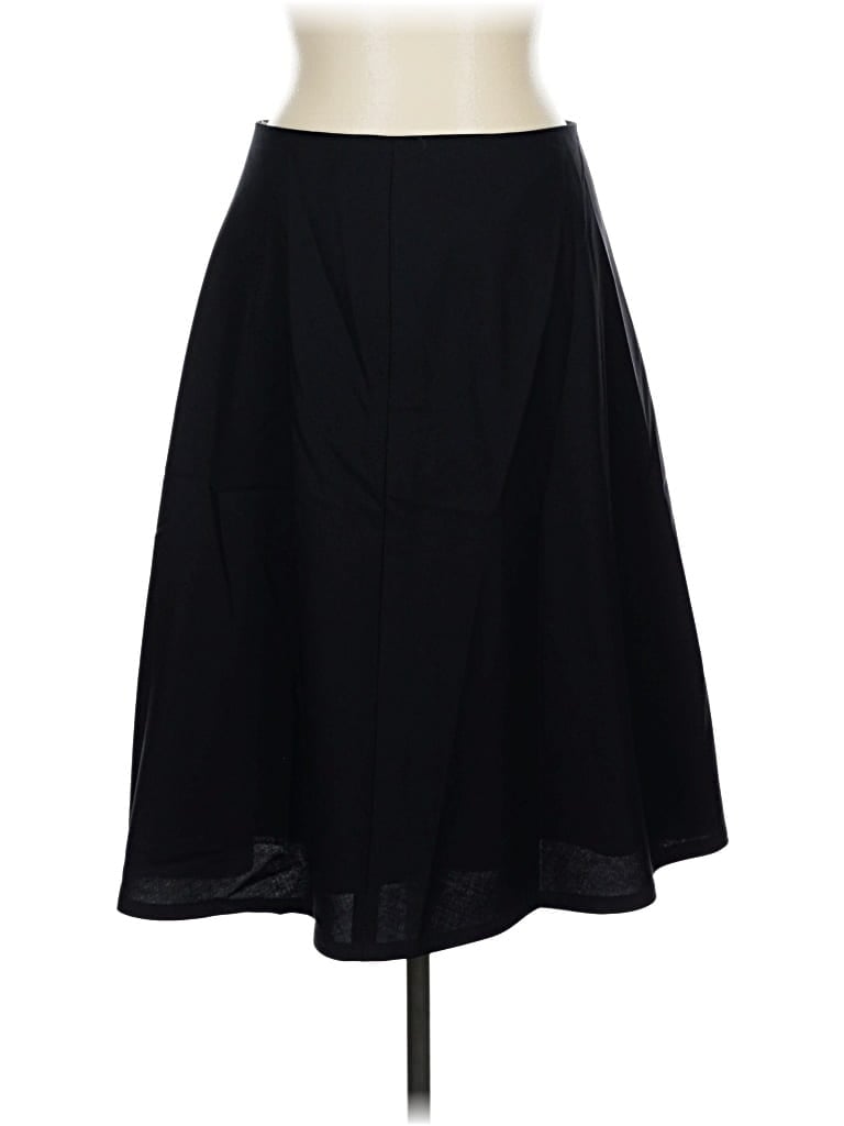 Pre-owned Mm. Lafleur Wool Skirt In Black