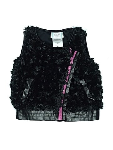 Piper Baby Faux Fur Vest (view 1)